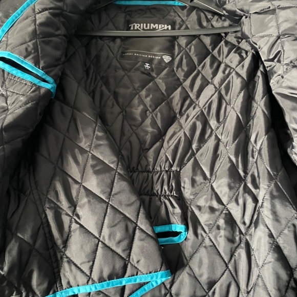 Triumph Mia motorcycle Jacket women’s large - Picture 8 of 8